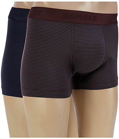 Bombas Cotton Modal Stripe Trunk 2-Pack