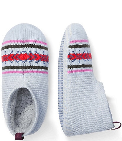 Bombas Fair Isle Gripper Slippers