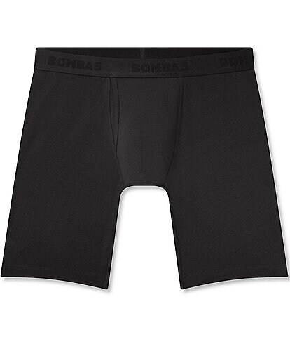 Bombas Men's Cotton Modal Blend Long 8#double; Inseam Boxer Briefs