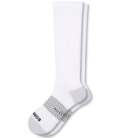 Bombas Over-The-Calf Solid Compression Socks