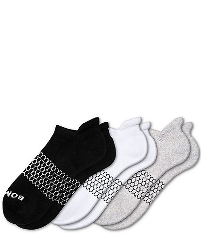 Bombas Solid Ankle Socks, 3 Pack