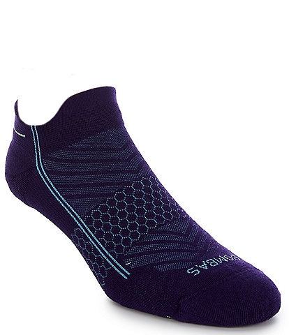 Bombas Solid Novelty Mesh Running Ankle Socks