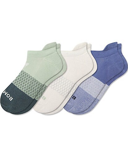 Bombas Tri-Block Ankle Socks 3-Pack