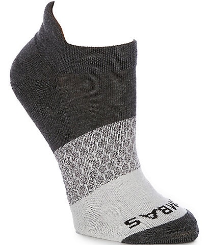 Bombas Heather Marl Tri-Block Ankle Socks