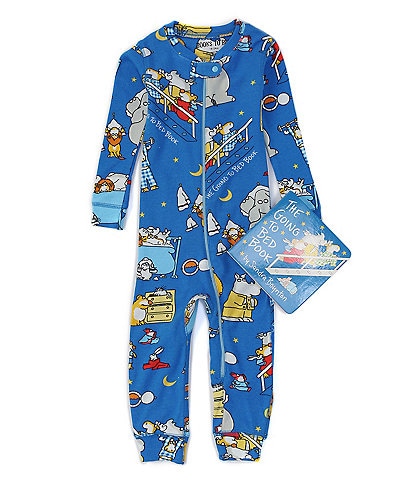 Books To Bed Baby Boys 6-24 Months Long Sleeve The Going to Bed Book Coverall & Book Set