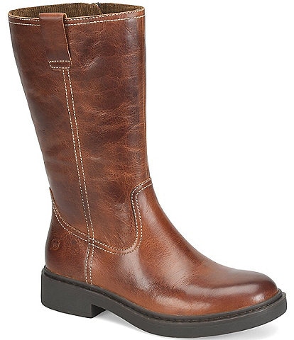 Born Bradley Leather Mid Boots