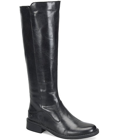 Born Campbell Leather Tall Riding Boots