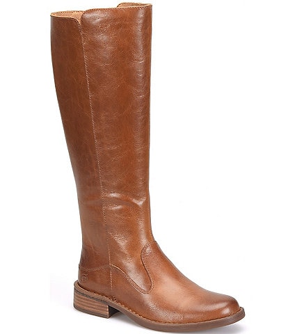 Born Campbell Leather Tall Riding Boots