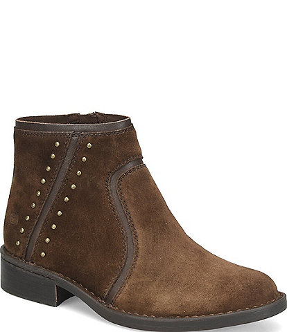 Born Cincy Suede Studded Booties