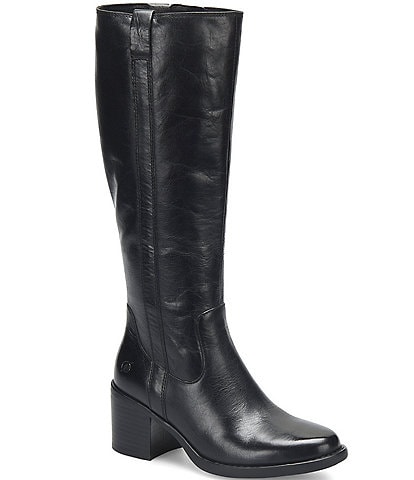 Born Harding Leather Tall Riding Boots