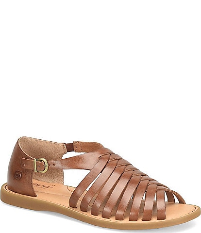 Born Ida Leather Huarache Sandals