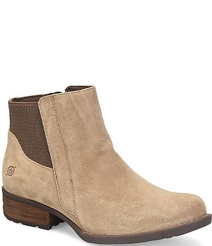Born Kendyl Suede Chelsea Booties