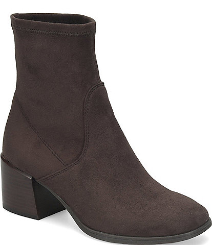Born Lowery Mircosuede Stretch Ankle Booties