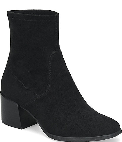 Born Lowery Mircosuede Stretch Ankle Booties