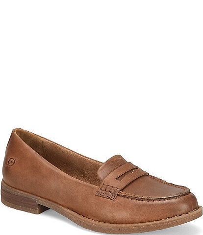 Born Marlo Leather Penny Loafers