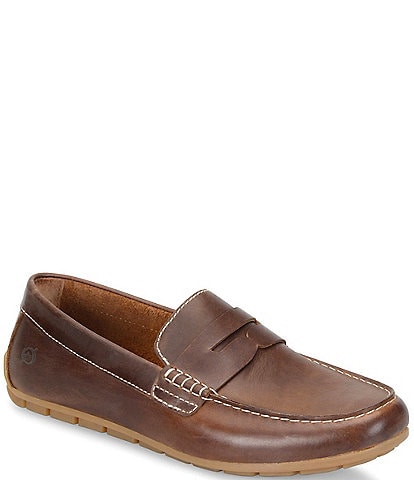 Born Men's Andes Leather Penny Loafers