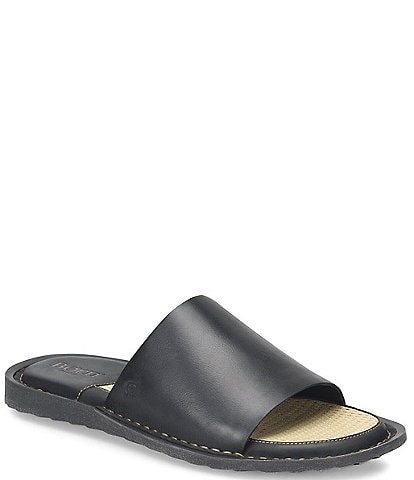 Born Men's Leeward Leather Slide Sandals