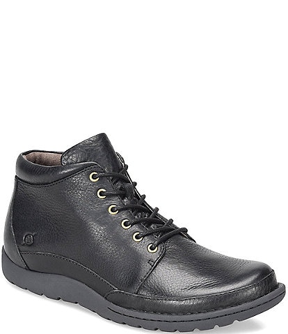Born Men's Marcus Leather Lace-Up Dress Sneakers