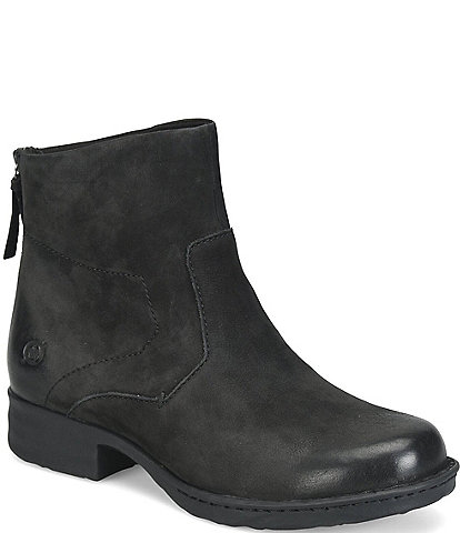 Born Mercado Soft Finish Leather Booties