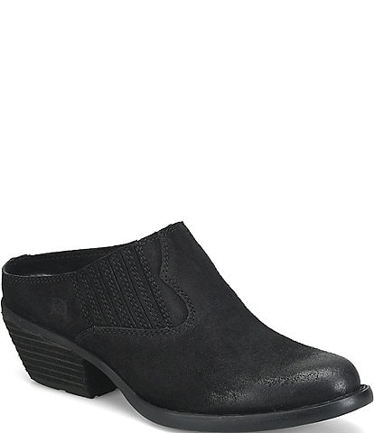 Born Monikah Distressed Leather Western Shooties