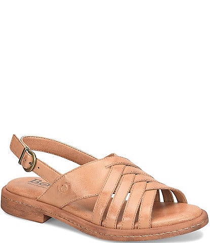 Born Remy Banded Leather Sandals