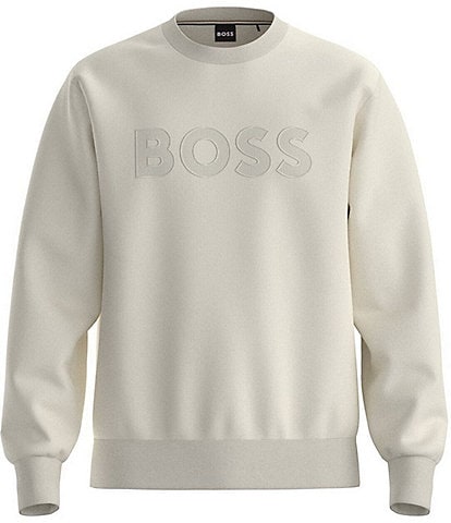 BOSS Big & Tall Soleri Embroidered Sweatshirt