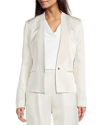 BOSS By Hugo Boss Jia Shawl Lapel Long Sleeve Tux Jacket