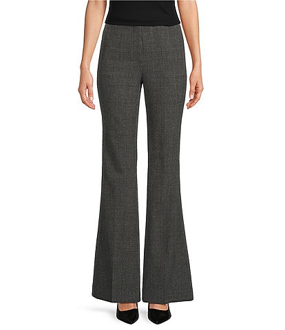 BOSS by Hugo Boss Telessa Plaid Woven High Waisted Skinny-Leg Pants