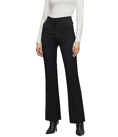 BOSS by Hugo Boss Tuleah Virgin Wool Bootcut Coordinating Pants