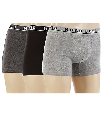 Hugo Boss Cotton Stretch Boxer Briefs 3-Pack
