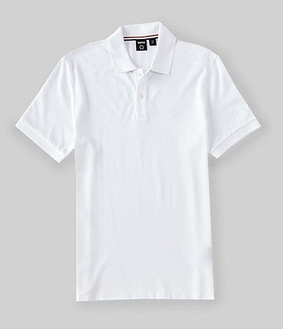 BOSS Pallas Pima Cotton Short Sleeve Polo Shirt