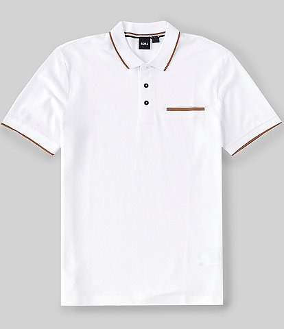 BOSS Parlay 150d Short-Sleeve Polo Shirt