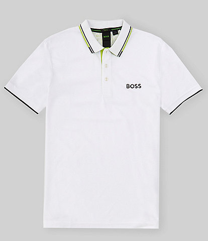 BOSS Performance Stretch Paddy Pro Short Sleeve Polo Shirt