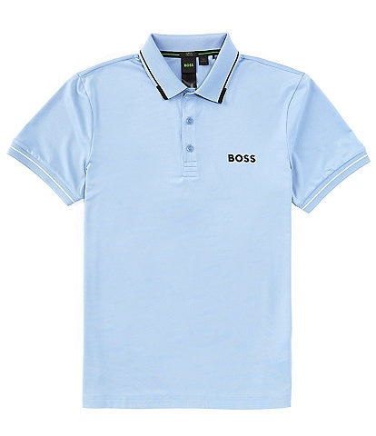 BOSS Slim Fit Performance Stretch Paul Pro Short Sleeve Polo Shirt