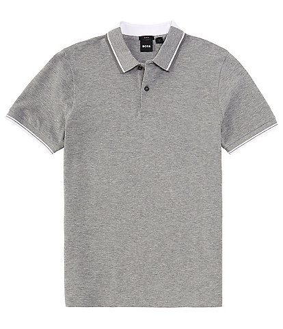 BOSS Slim Fit Phillipson 448 Short Sleeve Polo Shirt