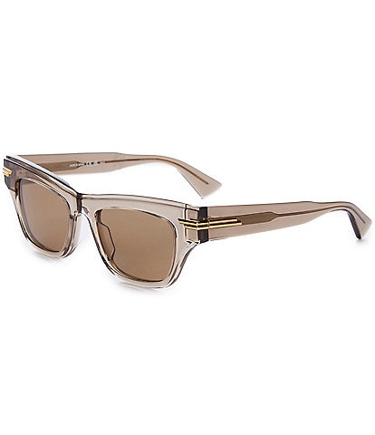 Bottega Veneta Women's BV1122S 51mm Rectangle Sunglasses