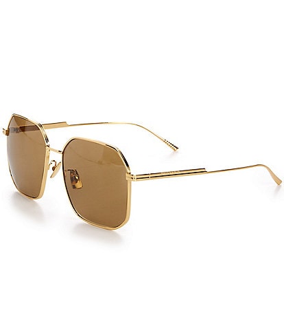 Bottega Veneta Women's BV1108SA 58mm Square Sunglasses