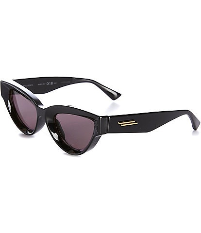 Bottega Veneta Women's BV1249S Edgy 53mm Cat Eye Sunglasses
