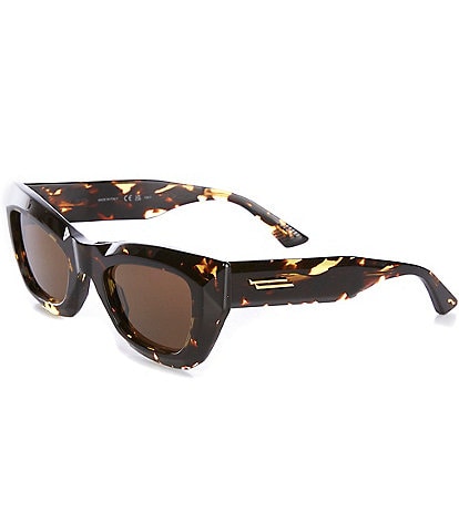 Bottega Veneta Women's Edgy 52mm Havana Cat Eye Sunglasses