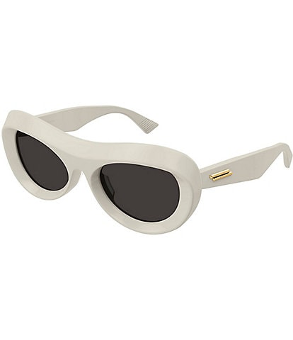 Bottega Veneta Women's Scoop 54mm Oval Sunglasses