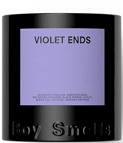 Boy Smells Violet Ends  Candle