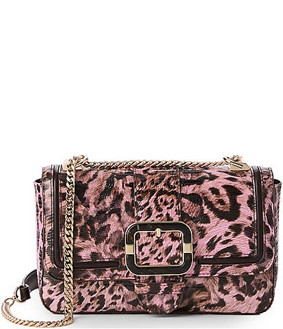 BRAHIMN Winslet Collection Blush Rosa Crossbody Bag