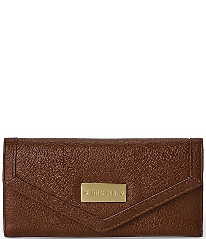 BRAHMIN Buttonwood Collection Veronica Wallet