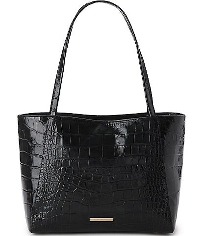 BRAHMIN Alba Collection Mona Embossed Tote Bag