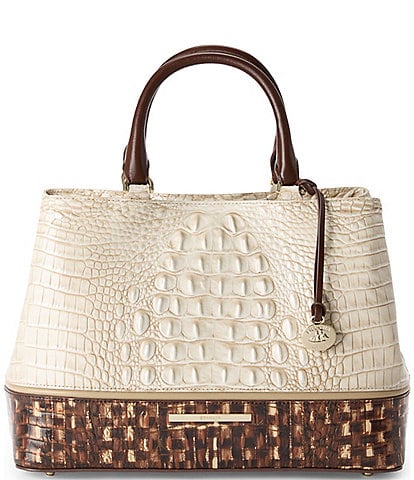 BRAHMIN Banyan Collection Multi Small Denise Satchel Bag
