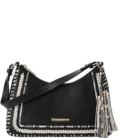 BRAHMIN Blazer Collection Black Mod Esme Shoulder Bag