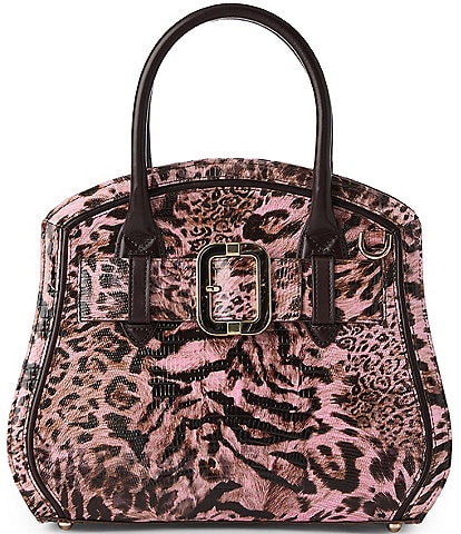 BRAHMIN Blush Winslet Rosetta Satchel Bag