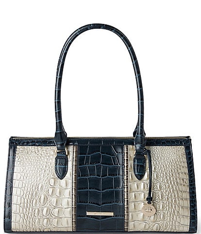 BRAHMIN Boreal Collection Sophia Multi East-West Satchel Bag