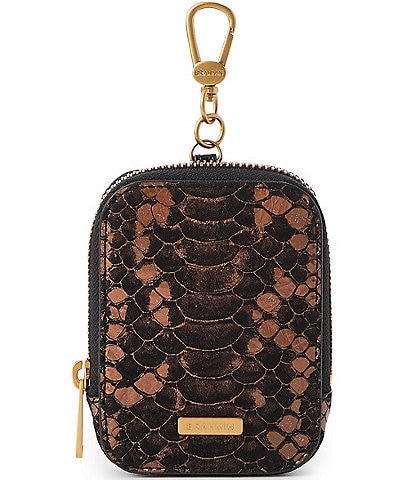 BRAHMIN Bronze Captivate Collection Katelynn Bag Pouch Keychain