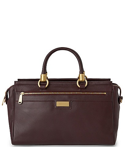 BRAHMIN Buttonwood Collection Natasha Satchel Bag
